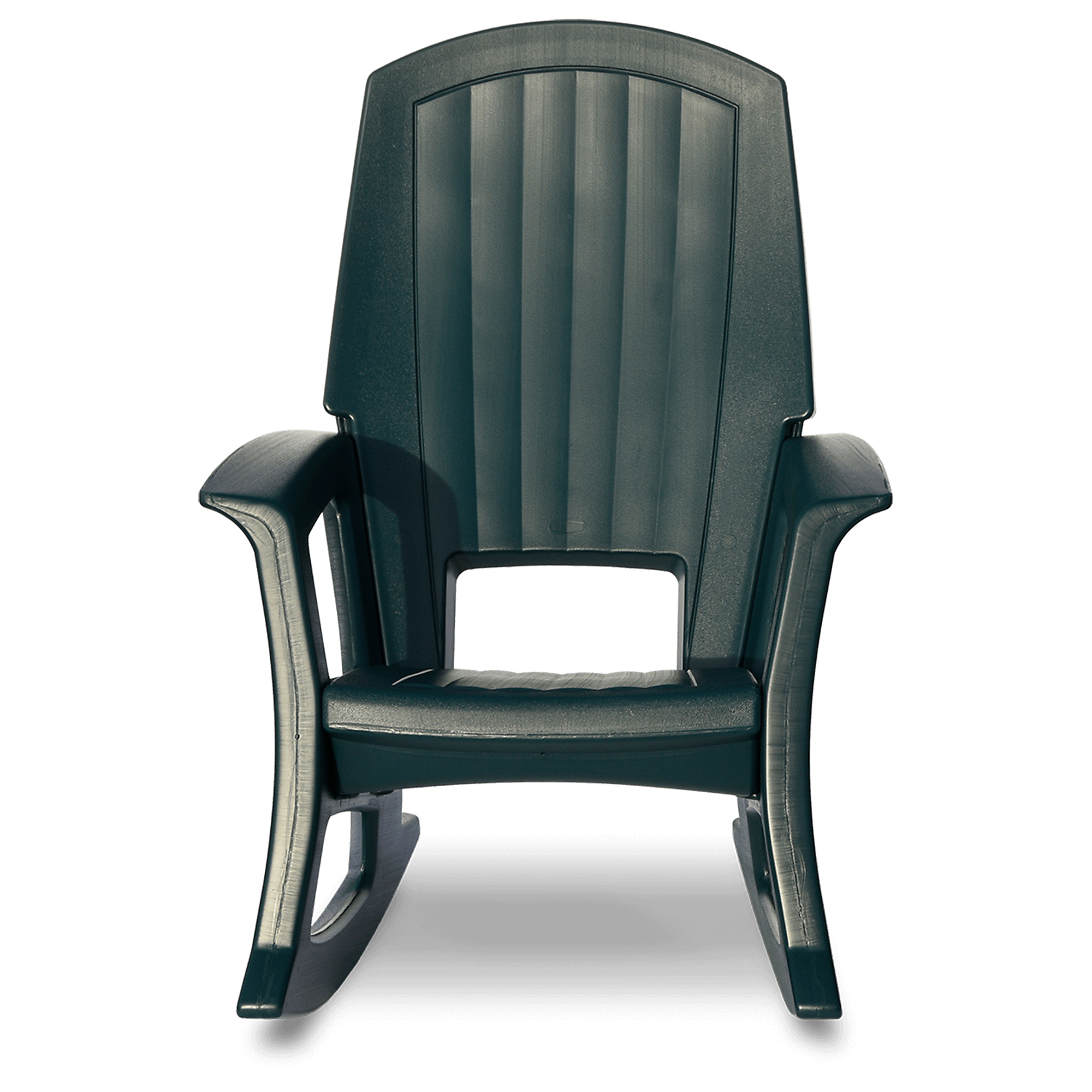 Semco Plastics Rockaway Heavy-Duty All-Weather Outdoor Rocking Chair — Green, 600-Lb. Capacity, Model# SEMG